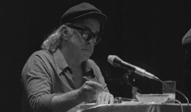 Recital de Vinicius de Moraes no Teatro Villaret