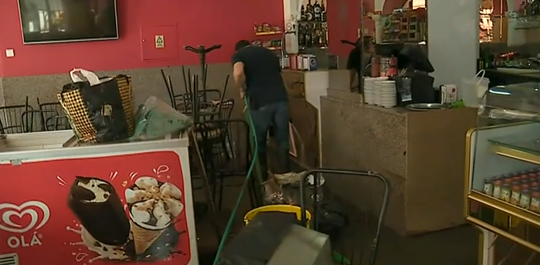 Temporal faz estragos na agricultura