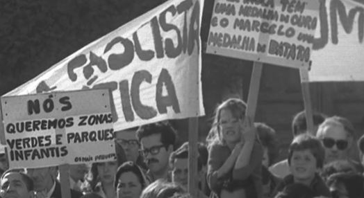 Manifestação em Oeiras