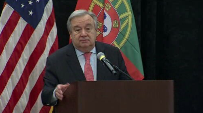 António Guterres nos EUA