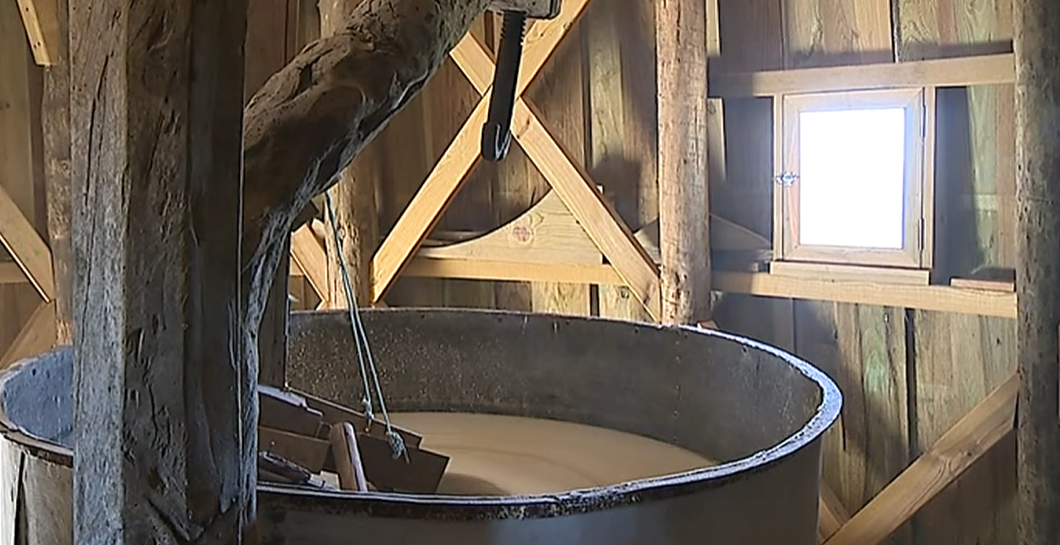 Moinho de vento nas Caldas da Rainha