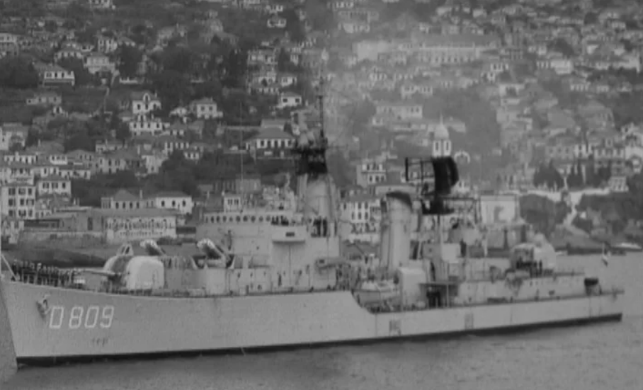 Visita de Divisão Naval da Holanda ao Funchal