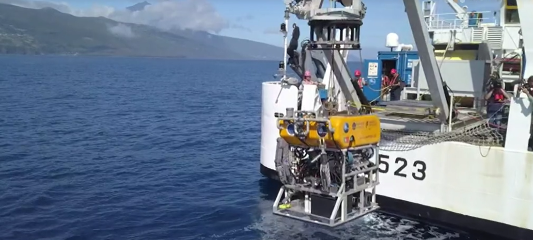 Descoberta de campo Hidrotermal nos Açores