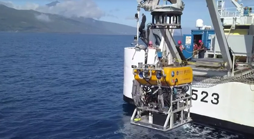 Descoberta de campo Hidrotermal nos Açores