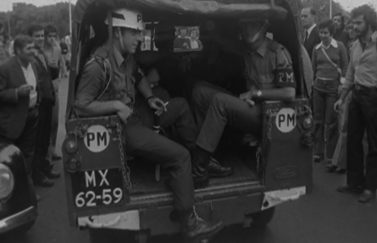 Polícia Militar patrulha Lisboa