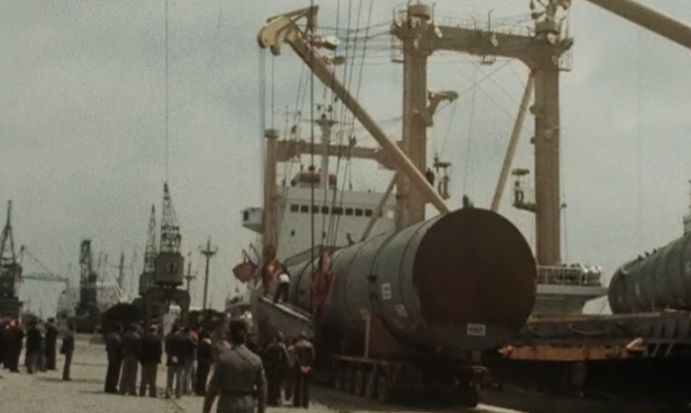 Descargas no Porto de Lisboa