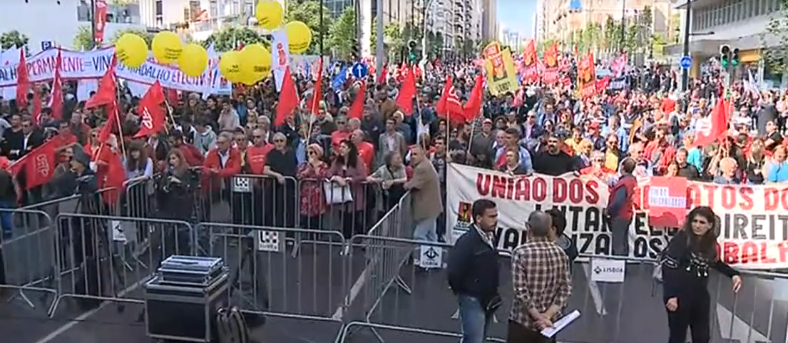 Manifestação da CGTP
