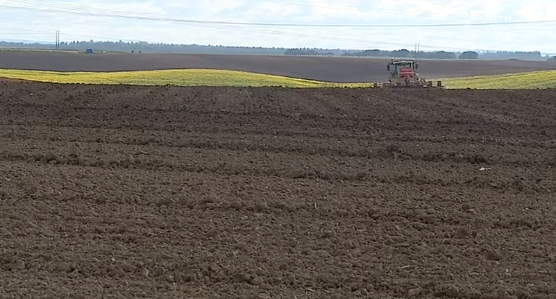 Rega agrícola no Alqueva