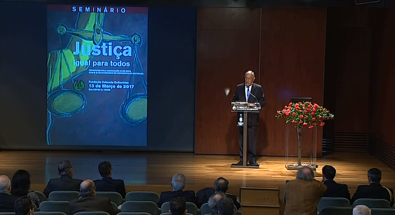 Seminário “Justiça Igual para Todos”