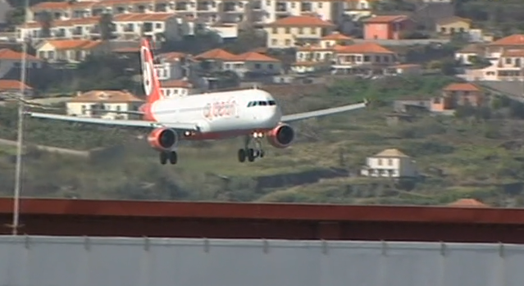 Situação no aeroporto da Madeira