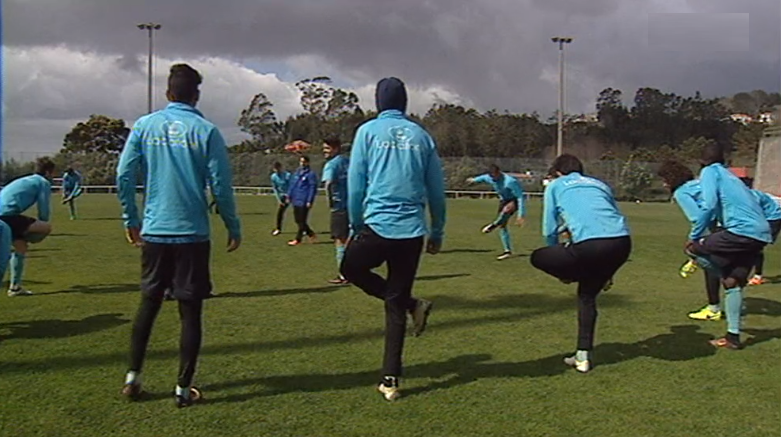 Futebol: Treino do Clube de Futebol União