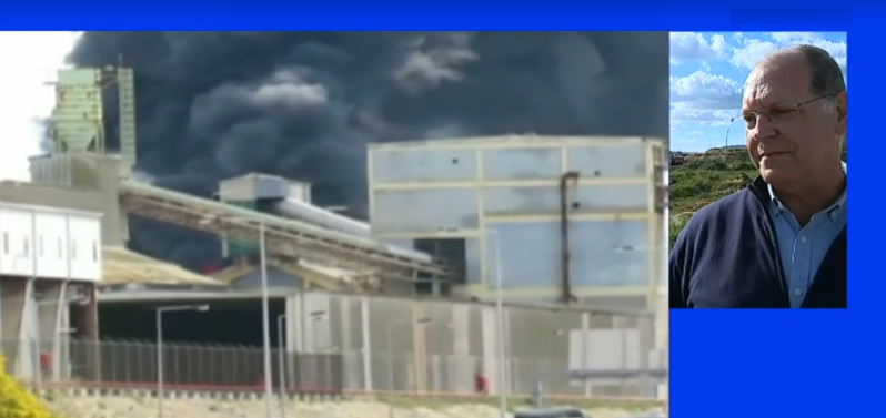 Incêndio na Sapec Química