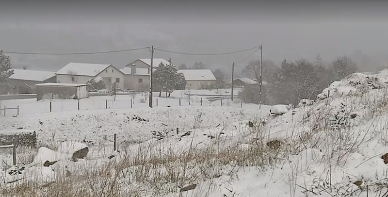 Neve em Viseu