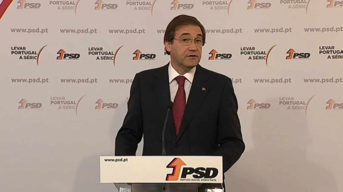 Reação de Pedro Passos Coelho ao défice excessivo