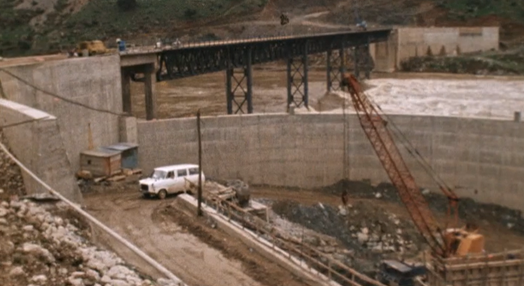 Construção da Barragem do Alqueva
