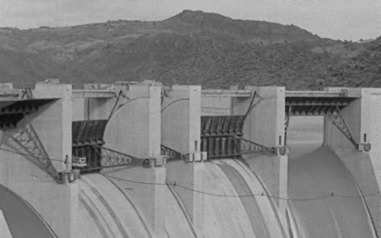 Visita de ministros às obras da Barragem de Bemposta