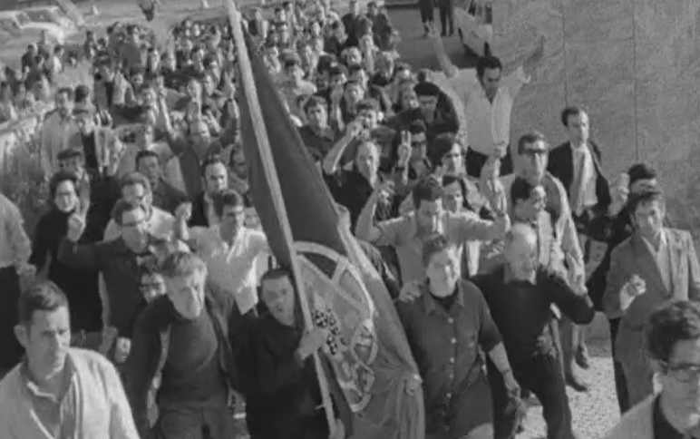 Manifestação de trabalhadores da Covina em Lisboa