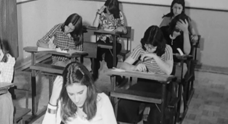 Primeiro dia do exames finais em Lisboa