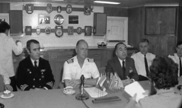 Conferência de imprensa do Comodoro Arie Sigmond