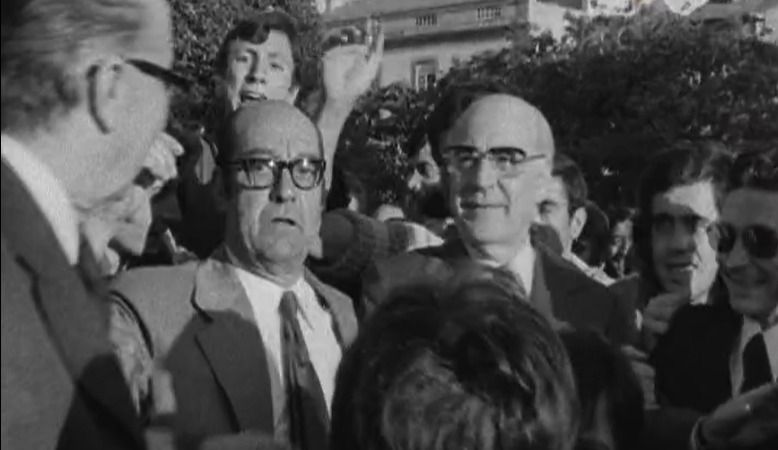 Chegada e receção Emídio Guerreiro em Guimarães