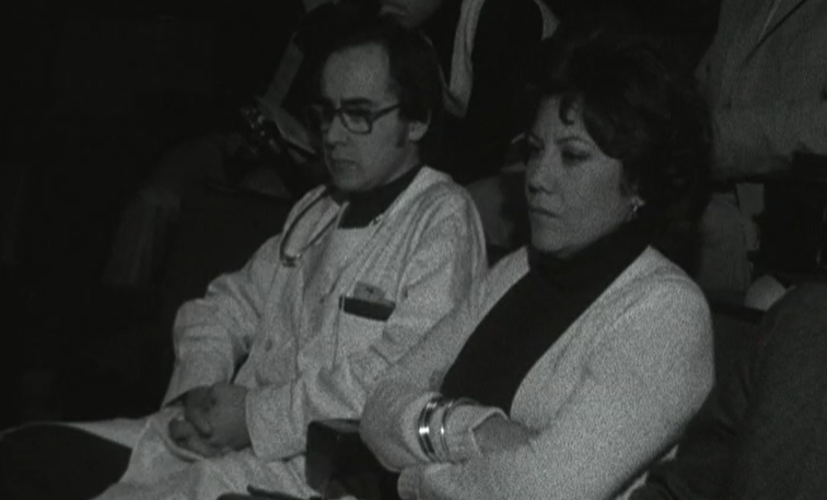 Reunião do corpo docente da Faculdade de Medicina em Lisboa