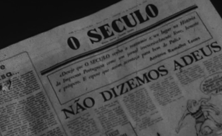 Encerramento do jornal “O Século”