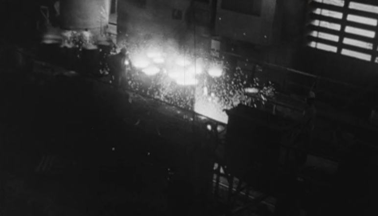 Visita de Alfredo Nobre da Costa à Siderurgia Nacional