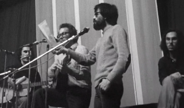 Comício de apoio ao MPLA em Lisboa