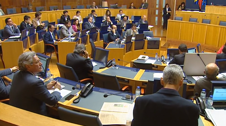 Sessão plenária da Assembleia Legislativa da Madeira