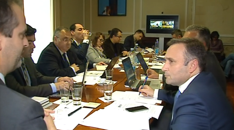 Vítor Fraga na Comissão Parlamentar da Assembleia Legislativa Regional