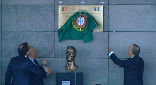 Busto de Cristiano Ronaldo