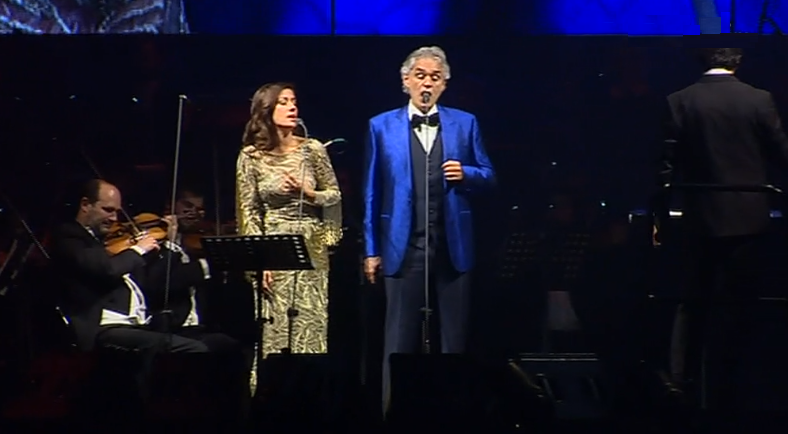 Concerto de Andrea Bocelli