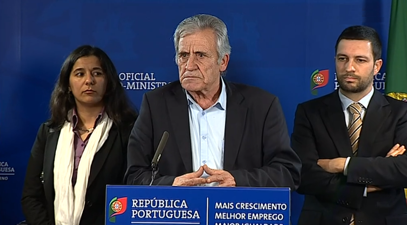 Conferência de imprensa de Jerónimo de Sousa