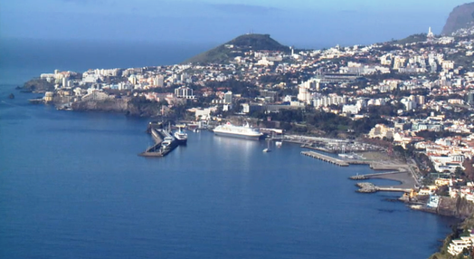Navios cruzeiros na Madeira