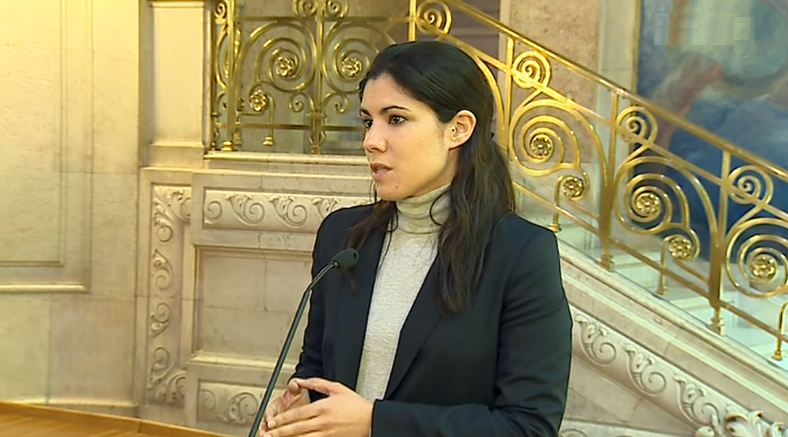 Conferência de imprensa de Mariana Mortágua