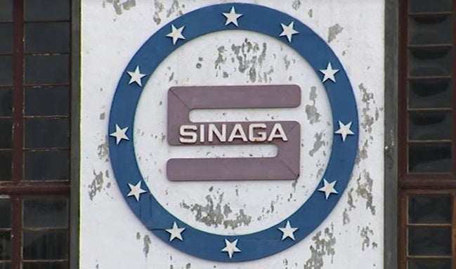 Fábrica da SINAGA com stock de álcool