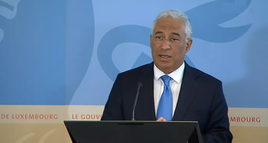 António Costa no Luxemburgo