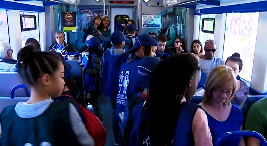 Campanha de prevenção de maus tratos na infância