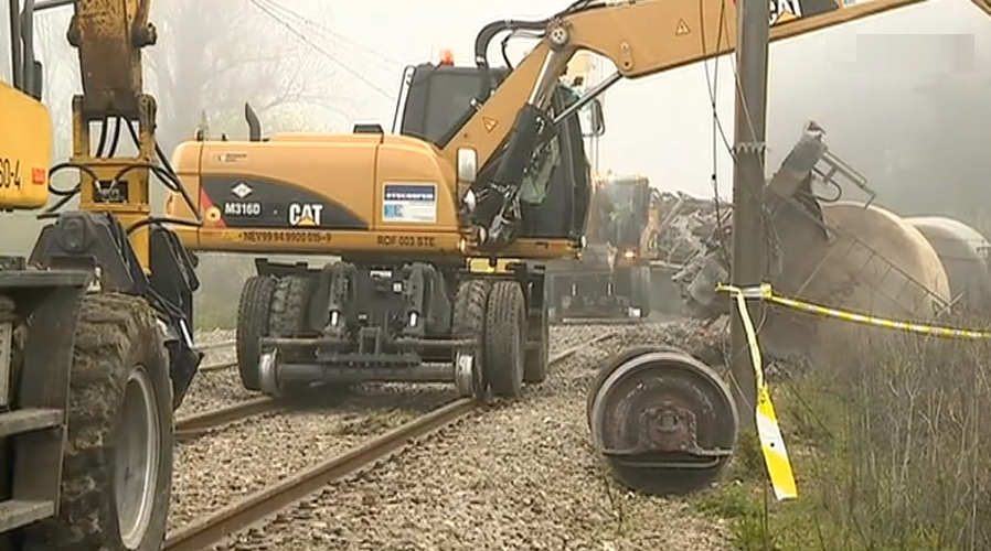 Linha do Norte cortada