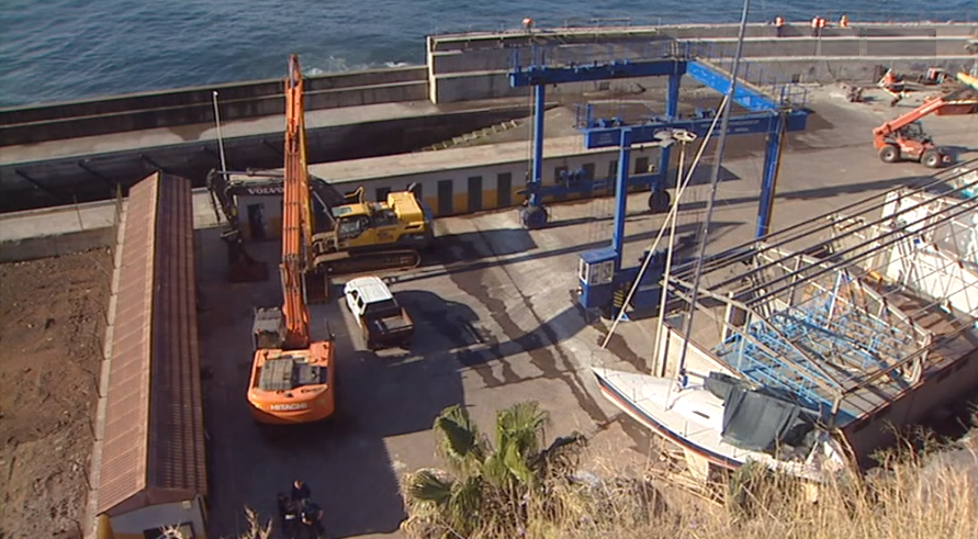 Desocupação das arrecadações no estaleiro naval dos Socorridos