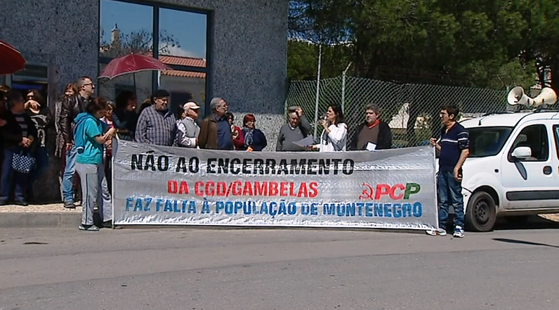 Encerramento de balcão da CGD em Gambelas