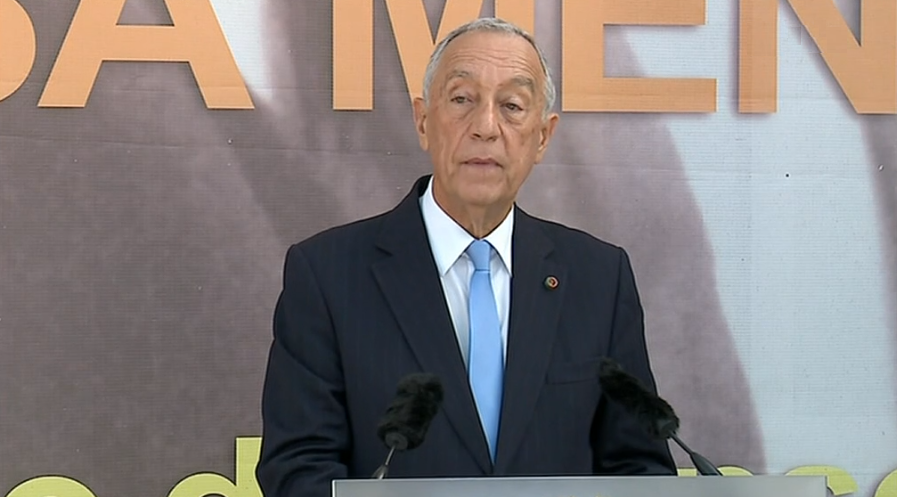 Marcelo Rebelo de Sousa homenageia Aristides de Sousa Mendes