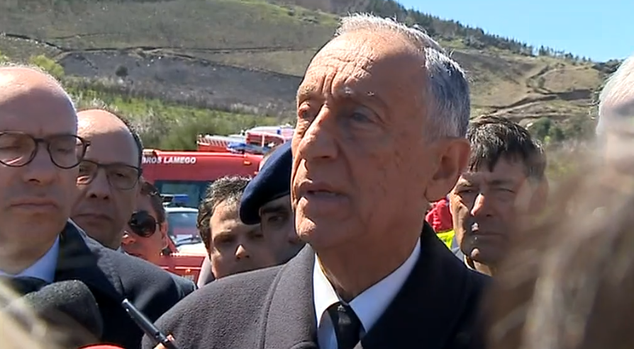 Marcelo Rebelo de Sousa em Avões