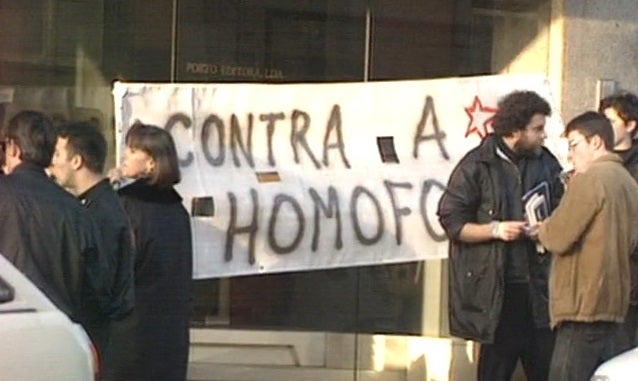 Manifestação de homossexuais