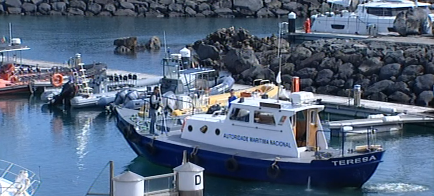 Obras na marina de Vila Franca do Campo