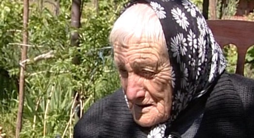 Mulher centenária em Santa Comba Dão