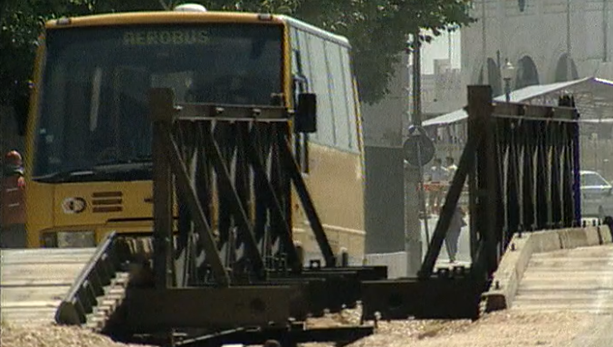 Trânsito condicionado no Terreiro do Paço