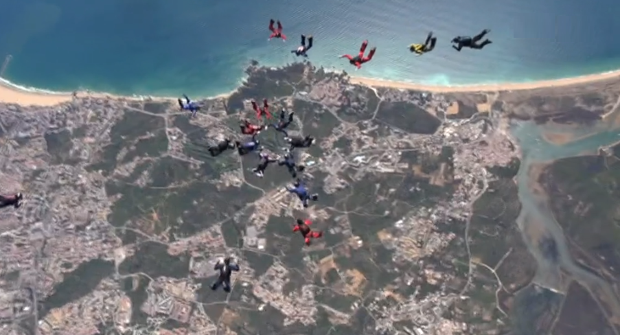 Festival de paraquedismo