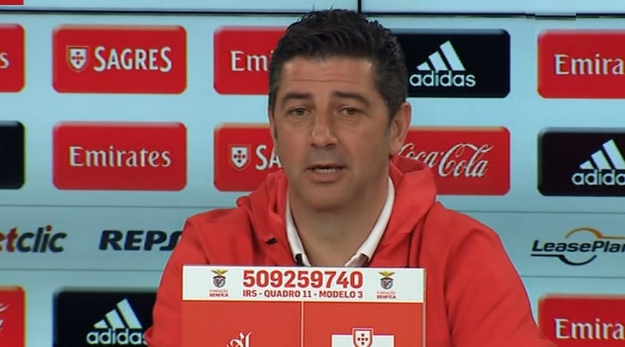 Futebol: Conferência de Imprensa de Rui Vitória