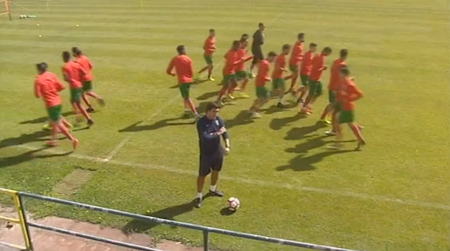 Futebol: Treino do Clube Sport Marítimo